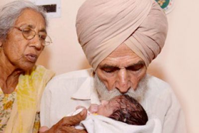 Latest tribute to IVF: 70-year old gives birth to a healthy baby
