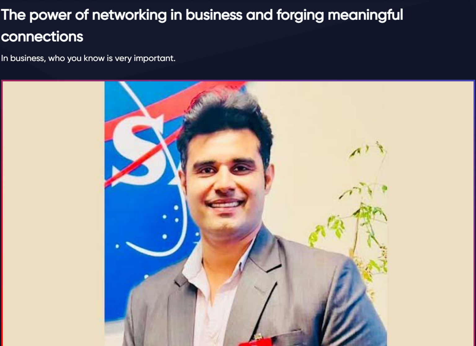 The power of networking in business and forging meaningful connections