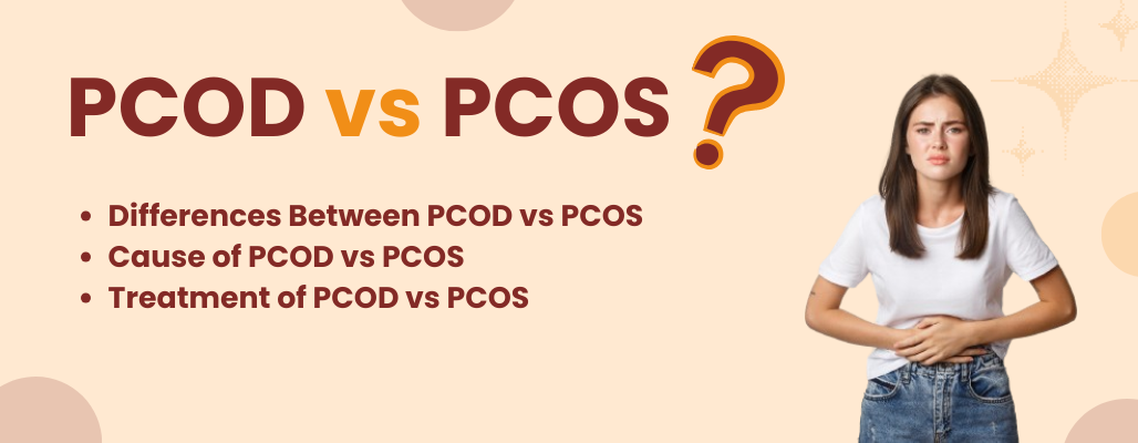 difference between PCOD vs PCOS