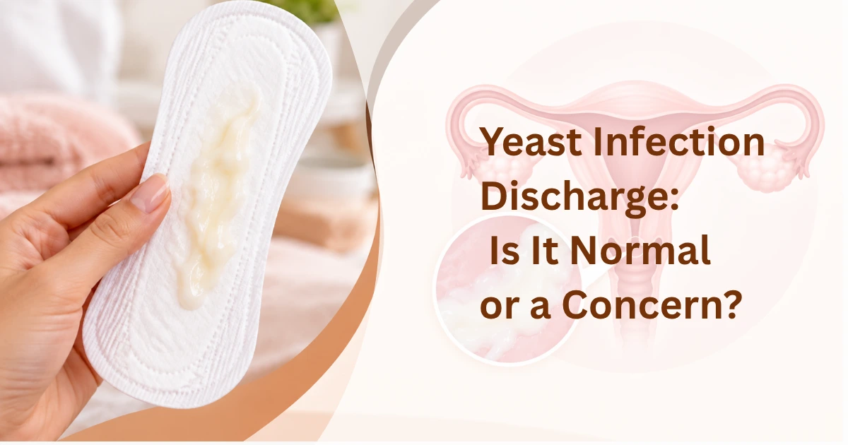 yeast infection discharge is it normal or a concern complete guide Risaa IVF Delhi