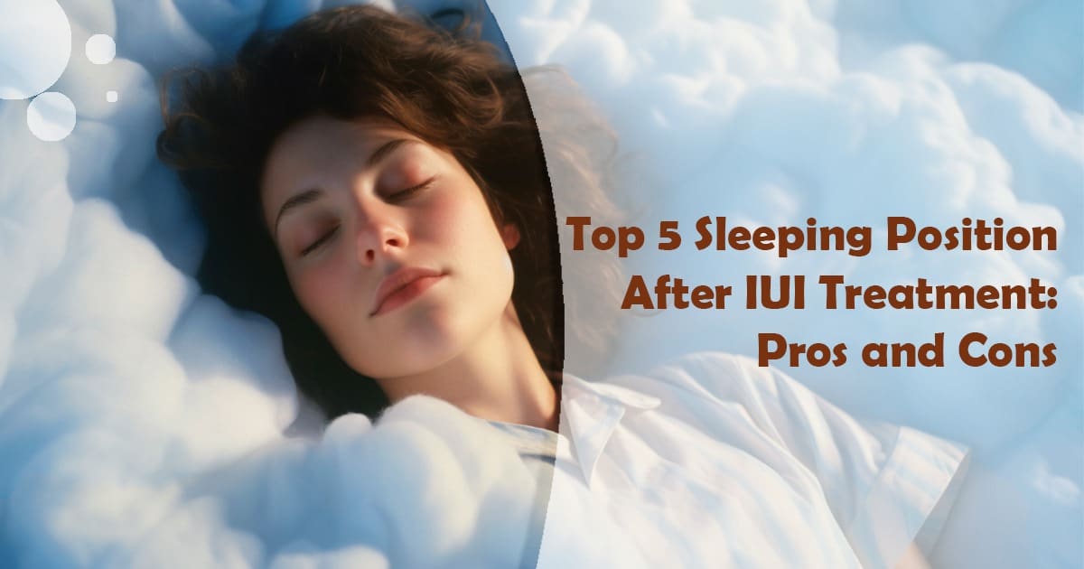 Sleeping position after IUI treatment