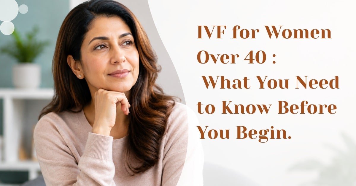IVF treatment for women over 40 at RISAA IVF Delhi