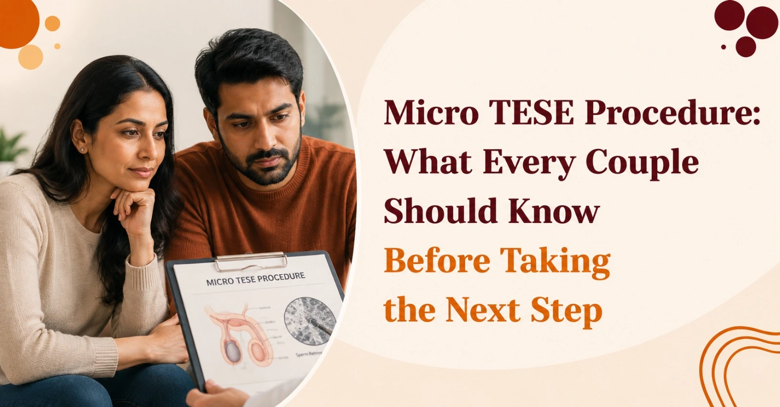 Micro TESE Procedure for sperm retrieval in men with azoospermia