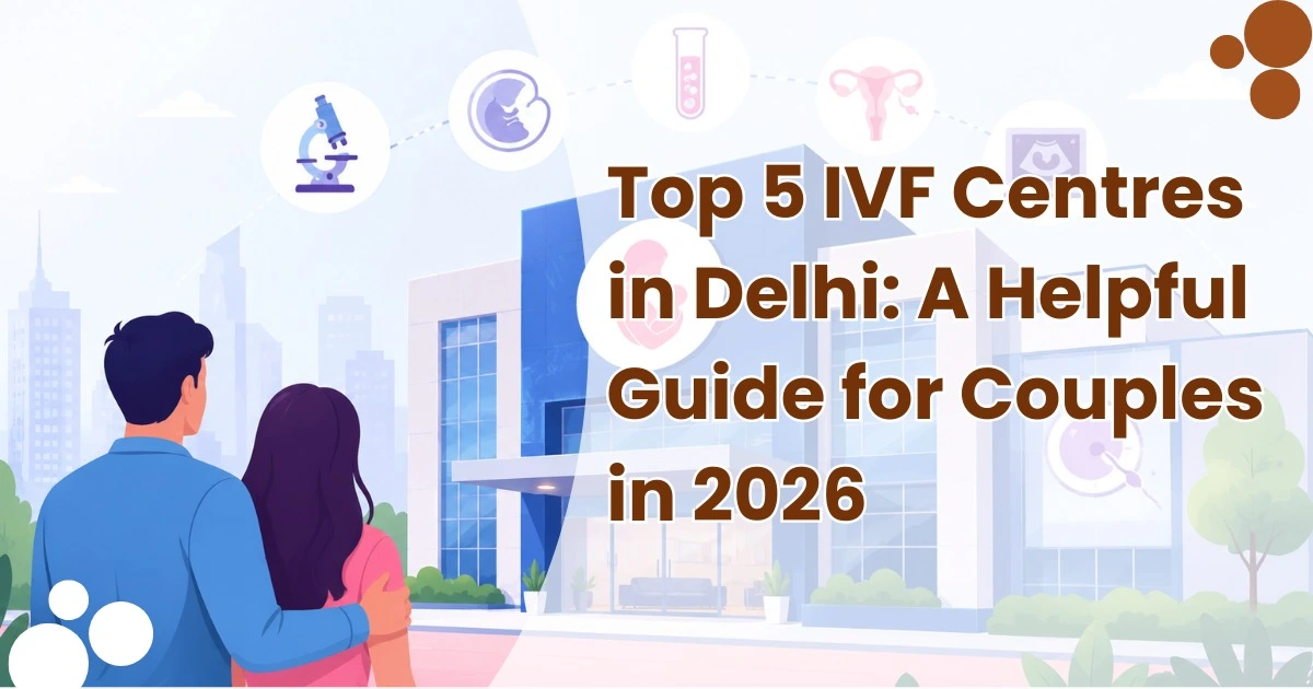 Top 5 IVF centres in Delhi 2026 helpful guide for couples Risaa IVF