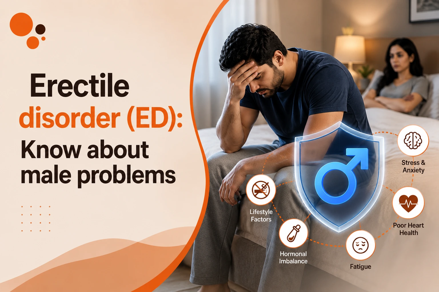 erectile disorder ED know about male problems causes symptoms treatment Risaa IVF Karnal