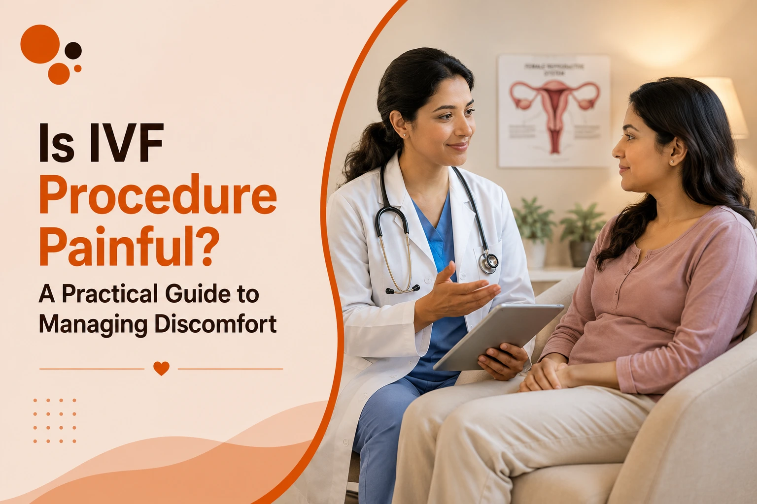 is IVF procedure painful practical guide managing discomfort stages Risaa IVF Nepal