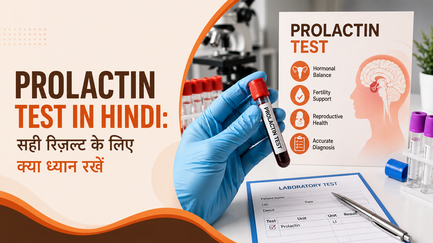 Prolactin Test in Hindi – सही रिज़ल्ट के लिए टेस्ट की तैयारी और जरूरी सावधानियां