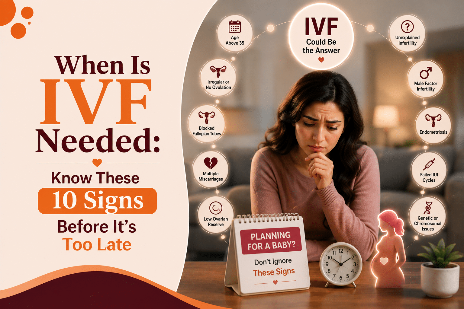 When is IVF needed know these 10 signs before it is too late complete guide Risaa IVF Dehradun