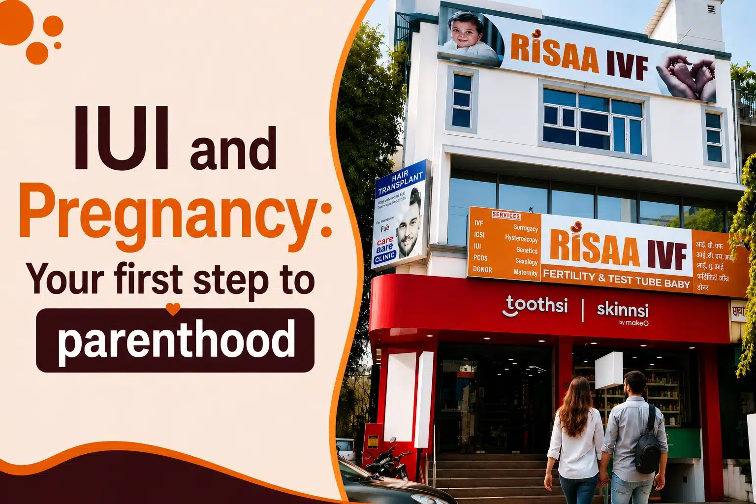 IUI and pregnancy your first step to parenthood Risaa IVF fertility centre Delhi