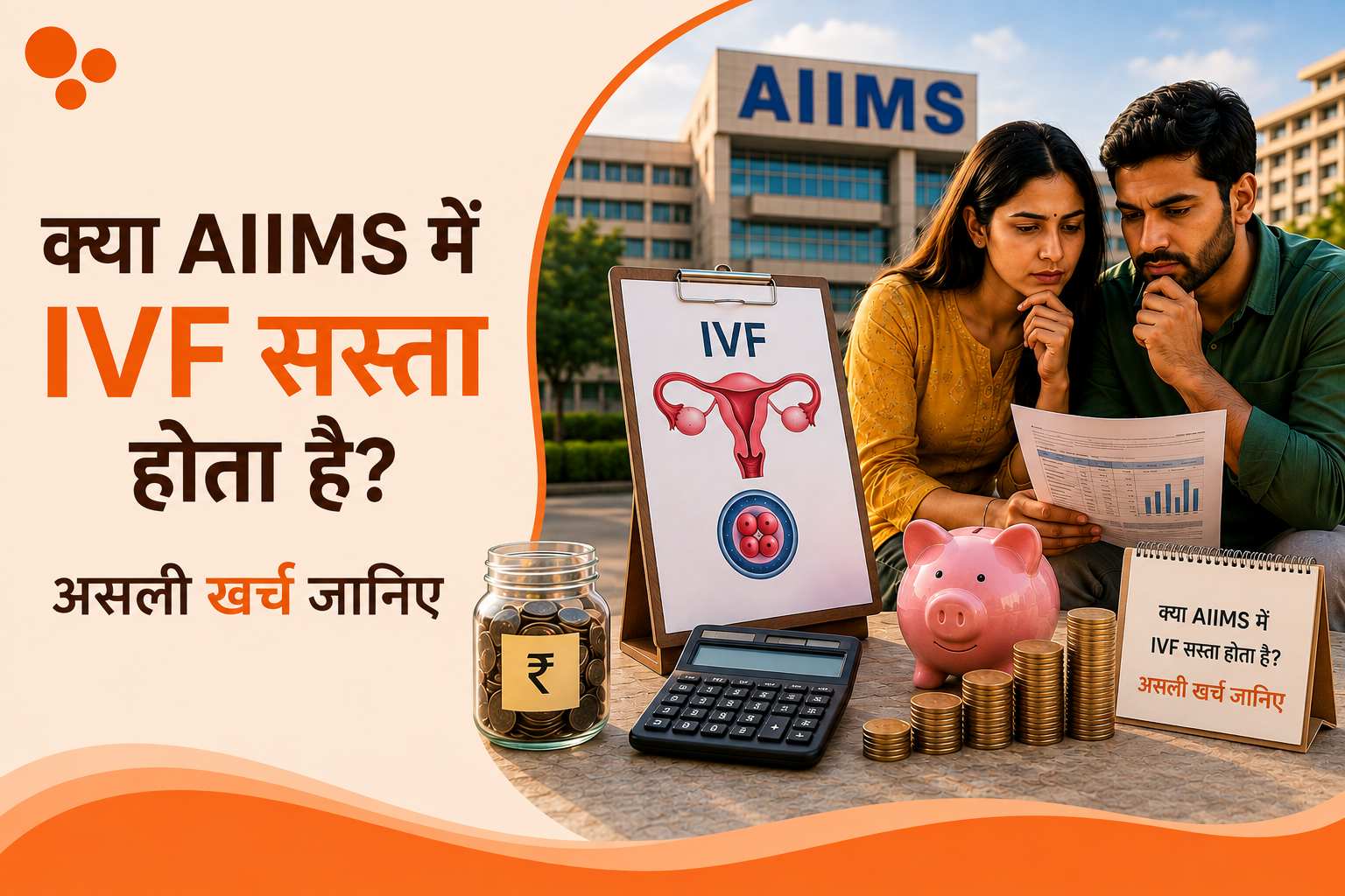 kya AIIMS mein IVF sasta hota hai asli kharcha janiye hindi Risaa IVF Delhi