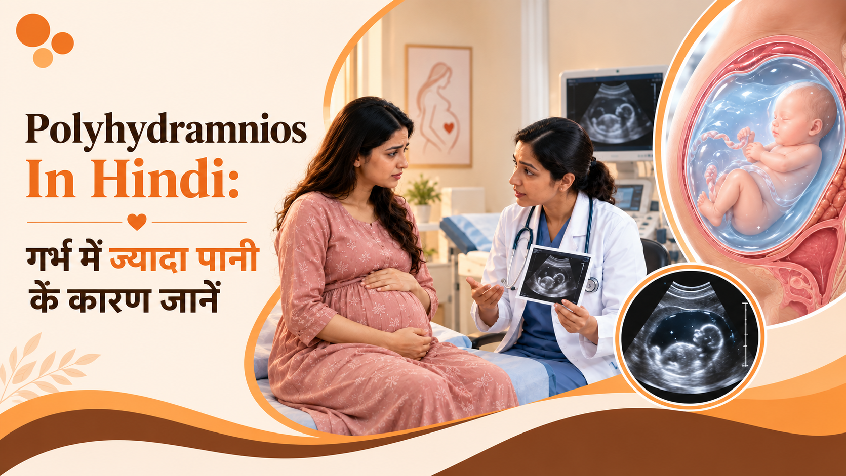 polyhydramnios in hindi garbh mein zyada pani ke karan janein Risaa IVF Nepal