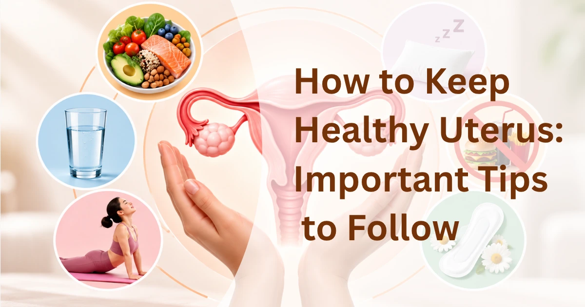 how to keep healthy uterus important tips to follow complete guide Risaa IVF Delhi