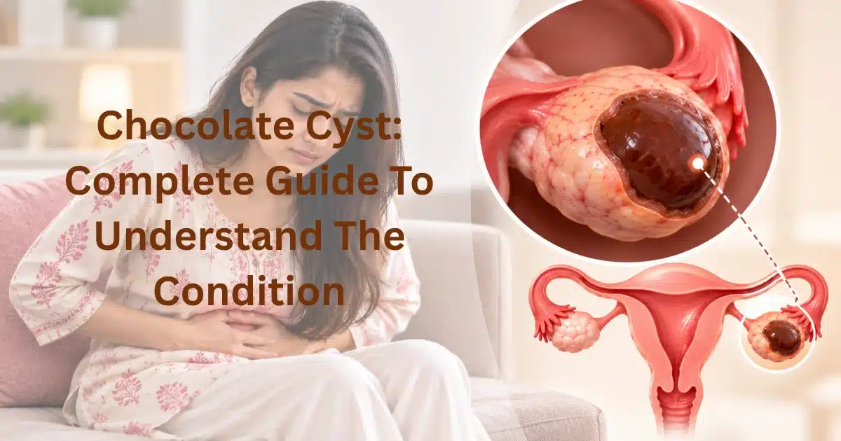 chocolate cyst complete guide to understand the condition endometrioma Risaa IVF Bareilly