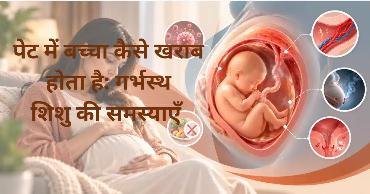 पेट में बच्चा कैसे खराब होता है कारण लक्षण बचाव Risaa IVF