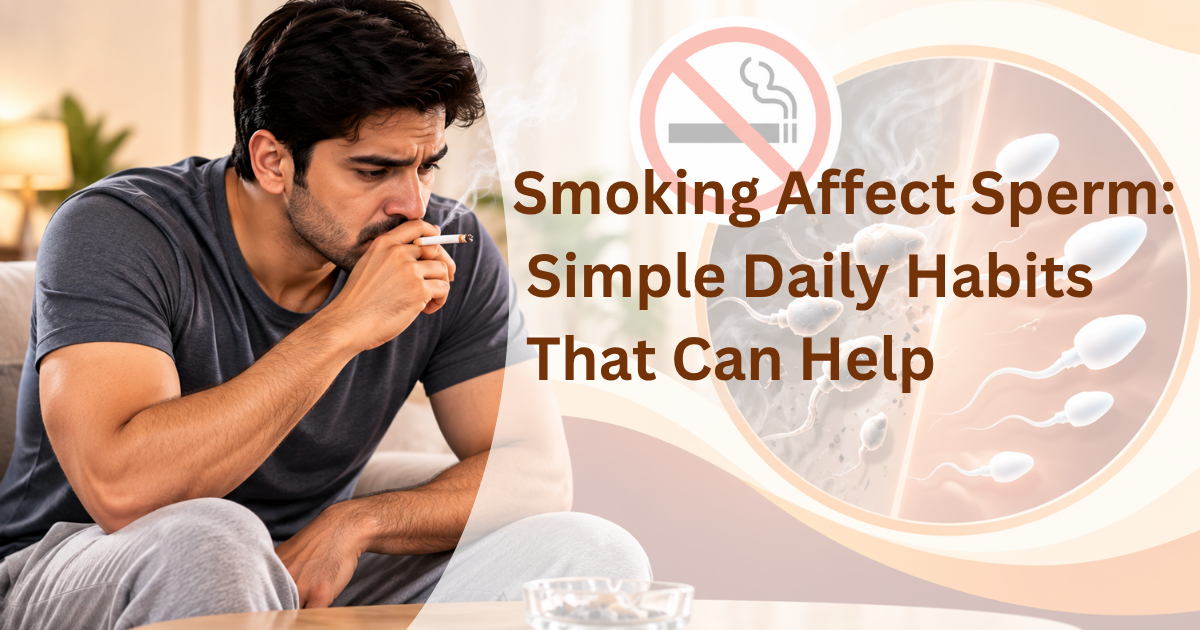 smoking affect sperm daily habits help quit smoking fertility Delhi